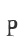 p