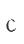 c