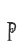 p