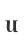 u