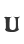 U