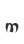 m