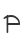 P