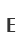 E