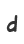 d