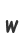 w