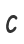C