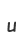 u