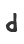 d