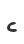 c