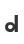 d