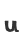 u