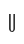 U