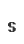 s