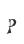 P