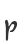 p