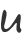 U