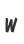 w