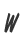w
