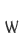 w
