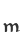 m