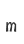 m