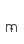 m