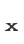 x