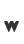 w