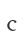 c