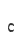 c
