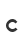 C