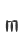 m