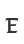 E