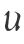 U