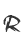 R