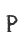 P