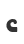 c