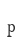 p