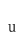 u