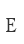 E