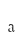a