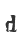 d