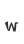 w