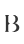 B