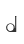 d