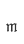 m