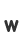 w