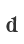 d