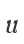 u